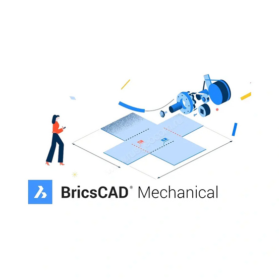 Программное обеспечение BricsCAD Mechanical 1 год