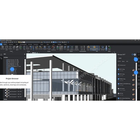 Программное обеспечение BricsCAD BIM