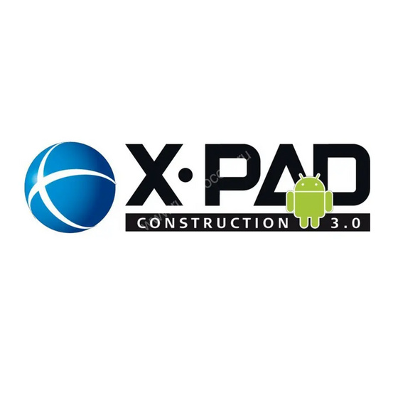 Программное обеспечение Geomax X-Pad Construction Android