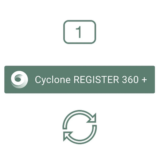 Право на обновление программного обеспечения Leica Cyclone REGISTER 360 PLUS CCP в течение года