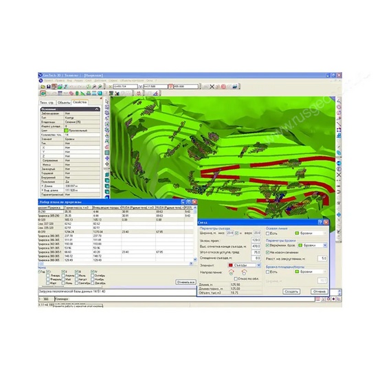 МАЙНФРЭЙМ ОТКРЫТЫЕ ГОРНЫЕ РАБОТЫ 9.1