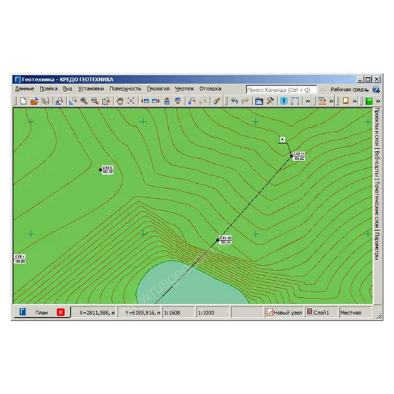 Программная система ТИМ КРЕДО ГЕОТЕХНИКА (срочная лицензия; 1 год)