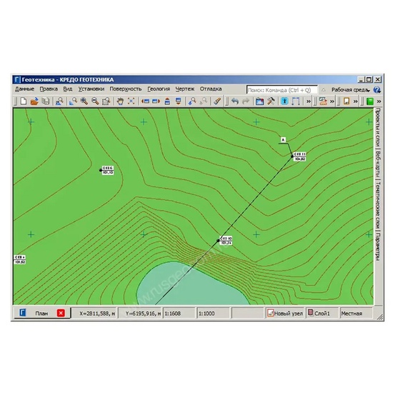 Программная система ТИМ КРЕДО ГЕОТЕХНИКА