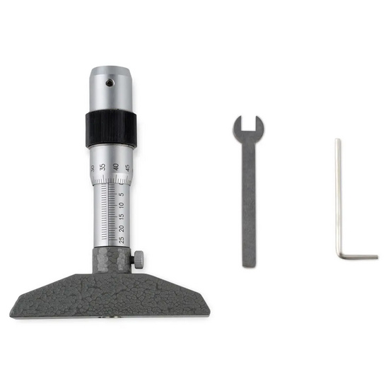 Глубиномер микрометрический RGK GM-25 с калибровкой