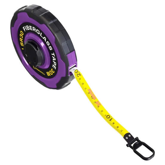 Рулетка Ermenrich Reel SR30 фиолетовый