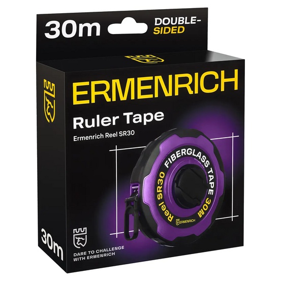 Рулетка Ermenrich Reel SR30 фиолетовый