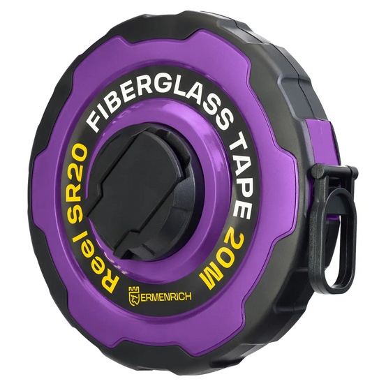 Рулетка Ermenrich Reel SR20 фиолетовый