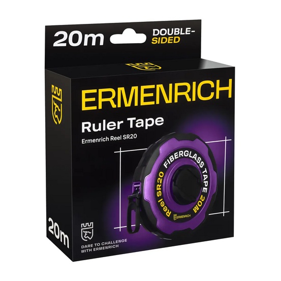 Рулетка Ermenrich Reel SR20 фиолетовый