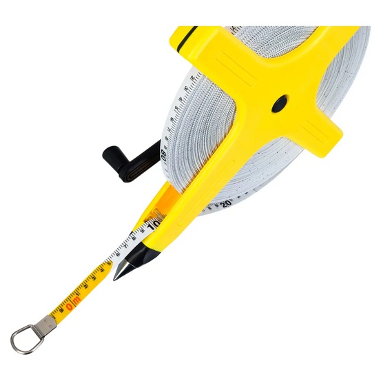 Геодезическая рулетка Ermenrich Reel SL100 жёлтый