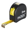 Рулетка стальная INDEX TWA2016 (2 метра) с калибровкой