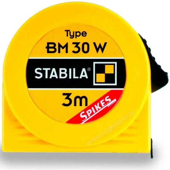 Рулетка Stabila BM 30 W SP 3 метра
