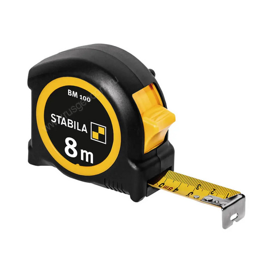 Рулетка STABILA BM 100 8м с калибровкой