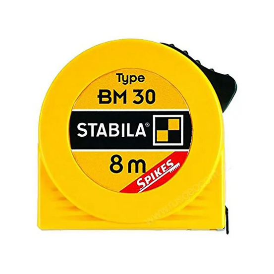 Рулетка измерительная STABILA BM 30 SP 8 м с калибровкой