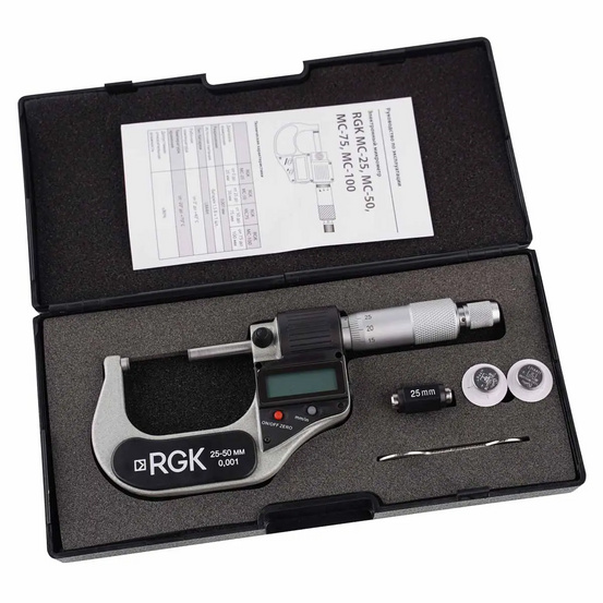 Электронный микрометр RGK MC-50 с поверкой