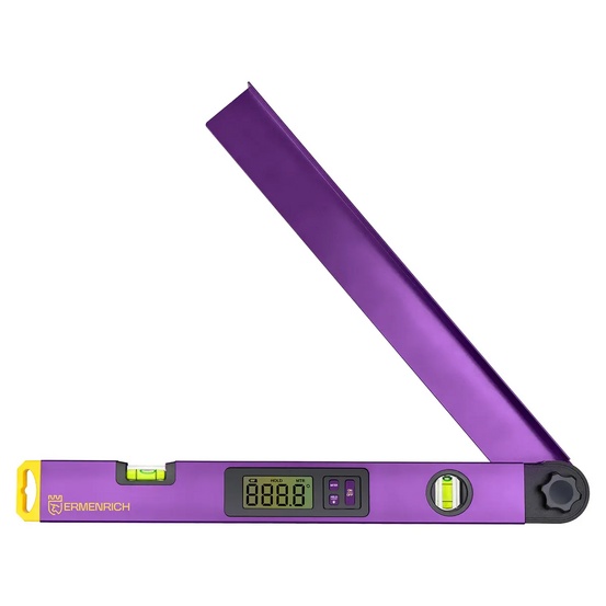 Цифровой угломер Ermenrich Verk DA40 фиолетовый