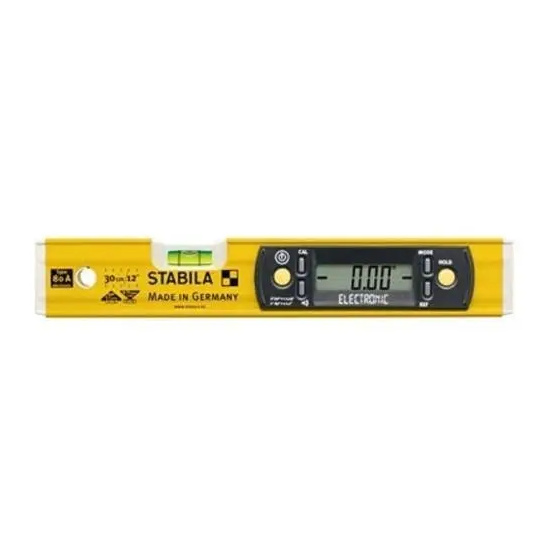 Уровень лазерный STABILA 80A electronic с калибровкой, 30см