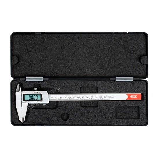 Электронный штангенциркуль RGK SC-200 (с поверкой) (ШЦЦ-I-200-0,01)