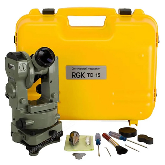 Оптический теодолит RGK TO-15 с поверкой