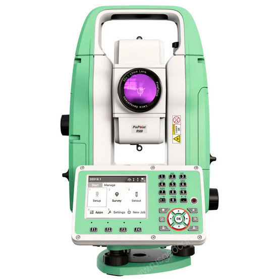 Комплект 4 в 1: тахеометр Leica TS03 R500 (5