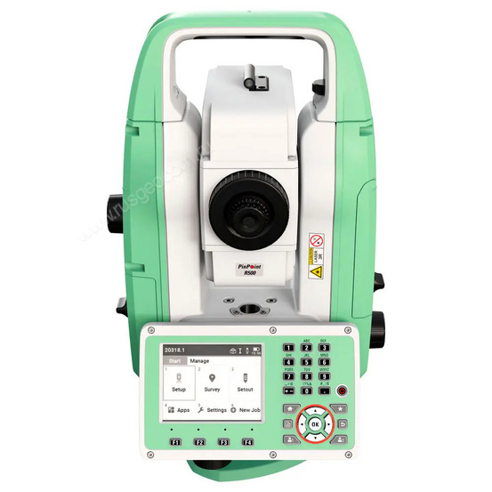 Комплект 4 в 1: тахеометр Leica TS03 R500 (5