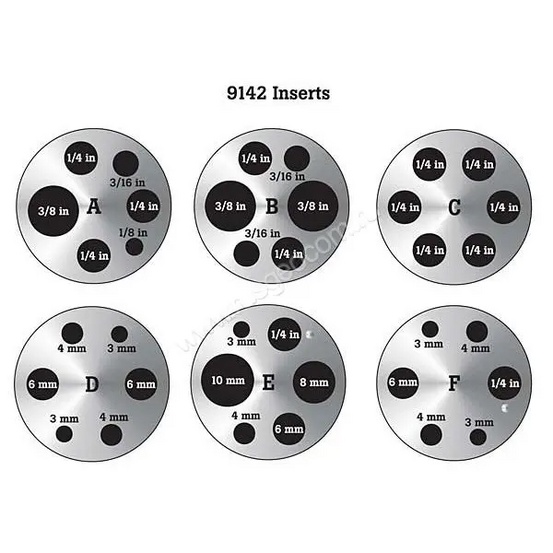 Вставка C Fluke 9142-INSC для полевых сухоблочных термостатов Fluke 9142