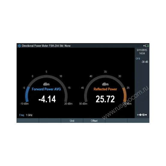 Опция поддержки датчиков мощности Rohde & Schwarz ZPH-K9