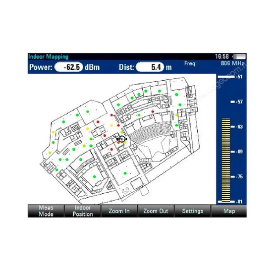 Опция измерения внутри здания Rohde & Schwarz FSH-K17