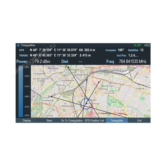 Опция анализа помех Rohde & Schwarz FPH-K15