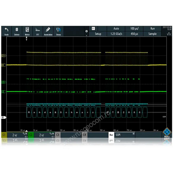Опция запуска и декодирования последовательных протоколов CAN/LIN Rohde & Schwarz RTB-K3