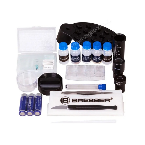 Микроскоп Bresser Junior Biolux SEL 40–1600x, синий