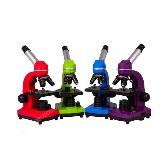 Микроскоп Bresser Junior Biolux SEL 40–1600x, красный