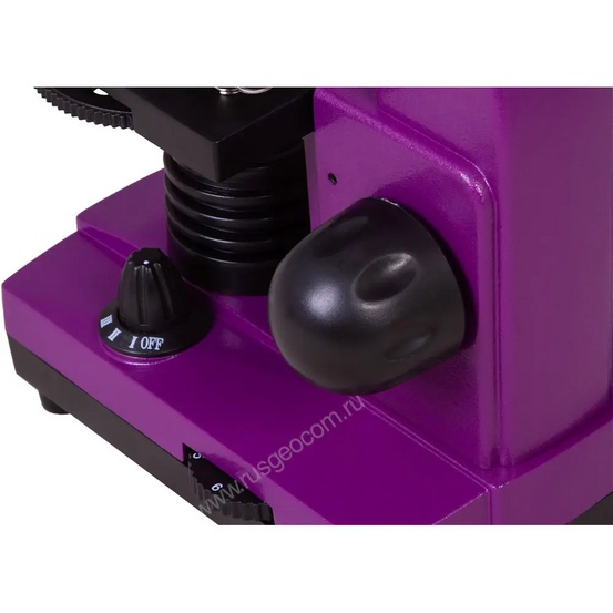 Микроскоп Bresser Junior Biolux SEL 40–1600x, фиолетовый