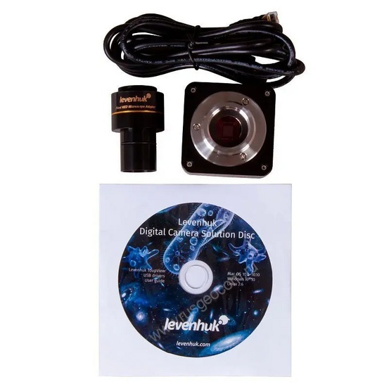 Цифровой микроскоп Levenhuk MED D45T с камерой