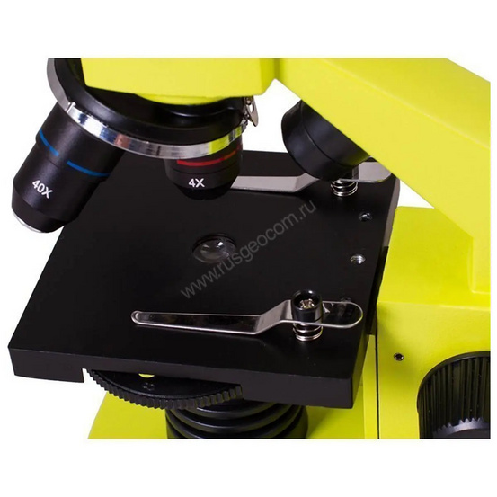 Микроскоп Levenhuk Rainbow 2L PLUS Lime (Лайм)