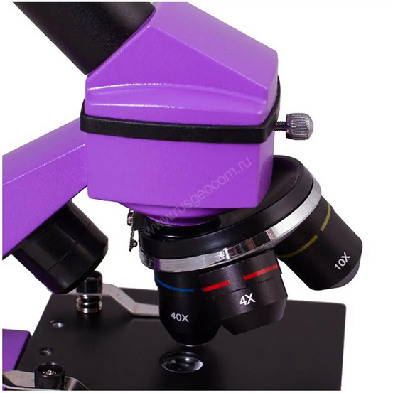 Микроскоп Levenhuk Rainbow 2L PLUS Amethyst (Аметист)