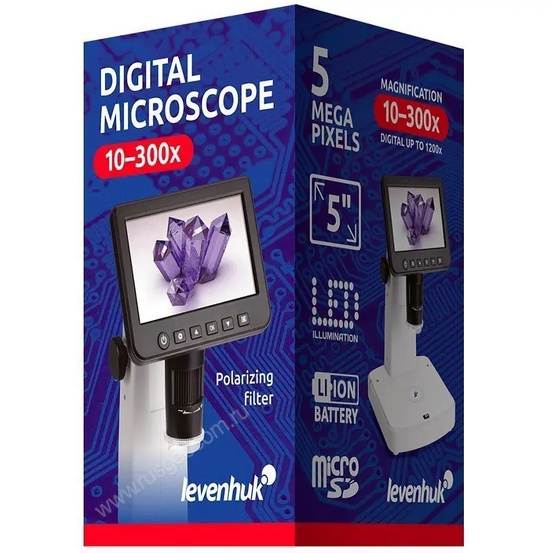 Цифровой микроскоп Levenhuk DTX 700 LCD