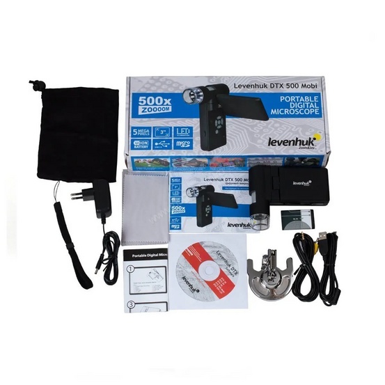 Цифровой микроскоп Levenhuk DTX 500 Mobi