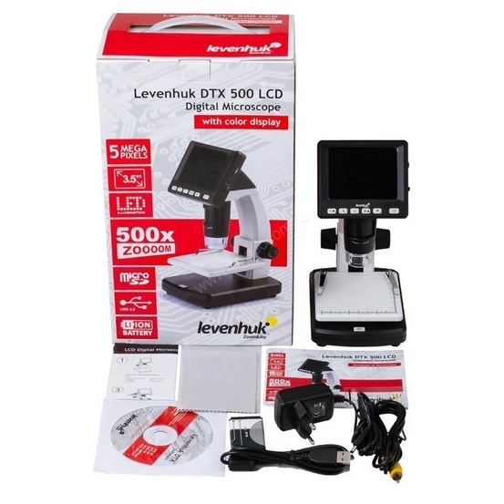 Цифровой микроскоп Levenhuk DTX 500 LCD