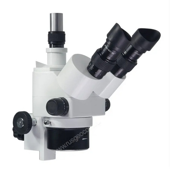 Оптическая головка Микромед МС-4-ZOOM (тринокуляр) с фокусировочным механизмом на штатив