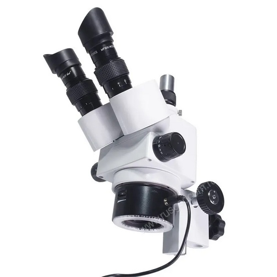 Оптическая головка Микромед МС-4-ZOOM (тринокуляр) с фокусировочным механизмом на штатив