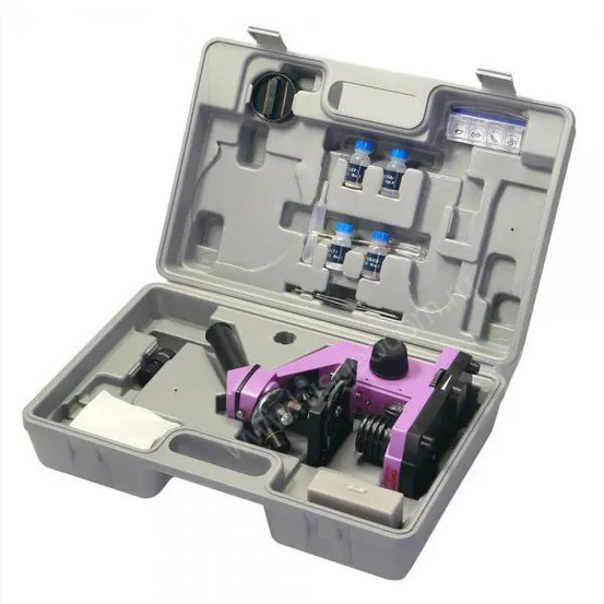 Микроскоп Микромед Эврика 40x-400x в кейсе (аметист)