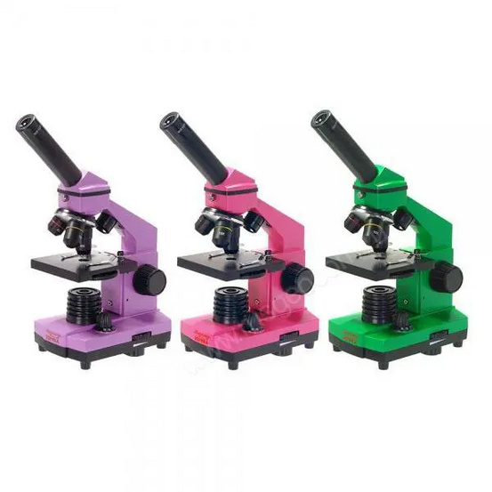 Микроскоп Микромед Эврика 40x-400x в кейсе (аметист)