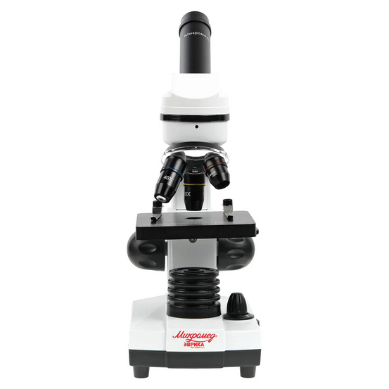 Микроскоп школьный Микромед Эврика 40x-1600x (вар. 2) с видеоокуляром