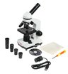 Микроскоп школьный Микромед Эврика 40x-1600x (вар. 2) с видеоокуляром