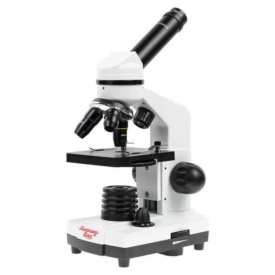 Микроскоп школьный Микромед Эврика 40x-1600x (вар. 2) с видеоокуляром