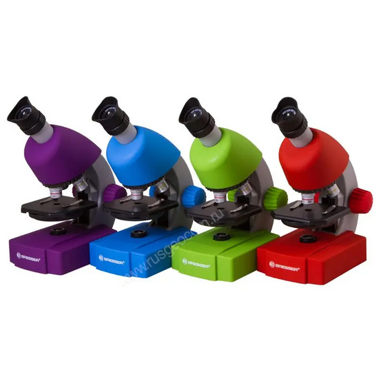 Микроскоп Bresser Junior 40x-640x, красный