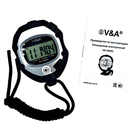 Секундомер электронный V&A VA-SW01 с поверкой