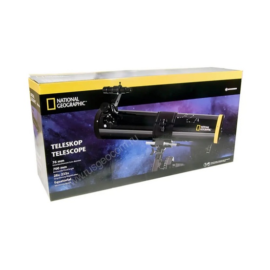 Телескоп Bresser National Geographic 76/700 EQ