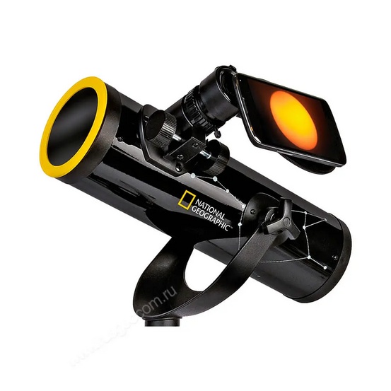 Телескоп Bresser National Geographic 76/350 AZ с солнечным фильтром