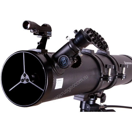 Телескоп Bresser Galaxia 114/900 EQ, с адаптером для смартфона